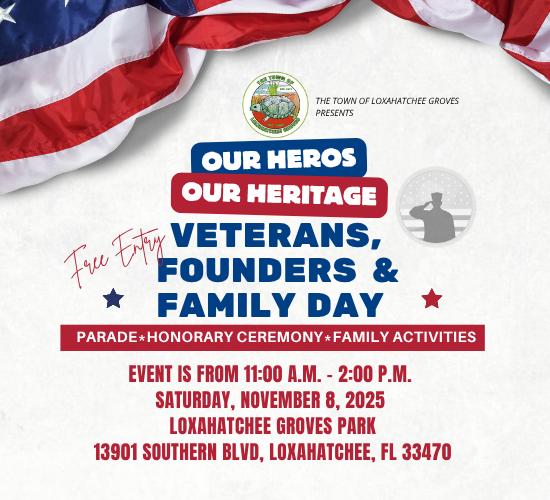 News Flash • Veteran's, Founder's & <b>Family</b> Fun Day