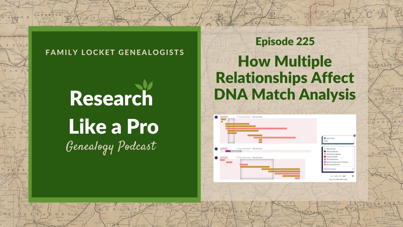 RLP 225: How Multiple Relationships <b>Affect DNA</b> Match <b>Analysis</b> ...