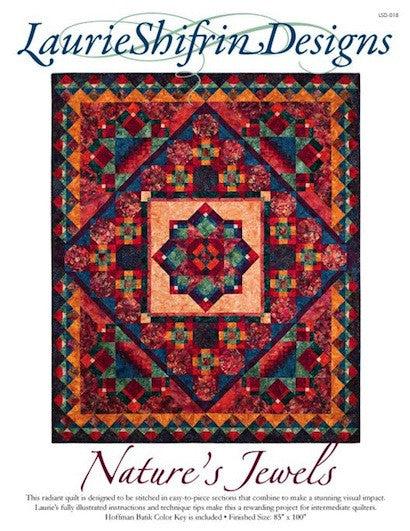 Natures Jewels Block of the Month Pattern Quilt – Quilting Books ...