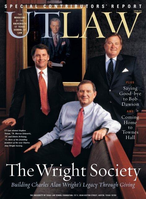 Building <b>Charles</b> Alan Wright's <b>Legacy</b> Through Giving