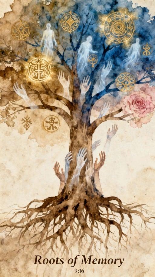 Free <b>Roots</b> of Memory Photo - Watercolor, <b>Ancestry</b>, Genealogy ...